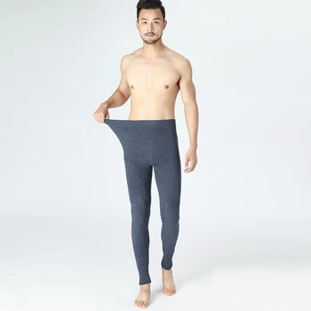 Осенне-зимние Новые Высококачественные Теплые шерстяные брюки Повседневные мужские Облегающие эластичные брюки