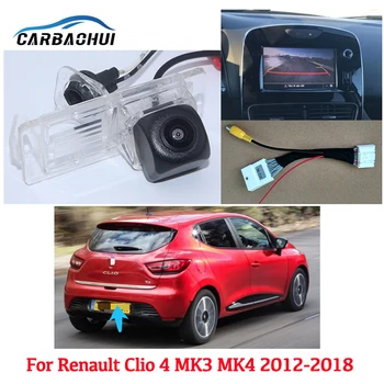 Камера Заднего Вида Для Renault Clio 4 IV MK3 MK4 2012 ~ 2017 2018 CCD full HD Ночного Видения Водонепроницаемая