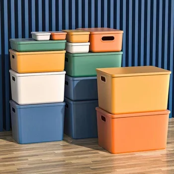 Ящик для хранения, многофункциональный ящик для хранения, сортировки мусора, пластиковая корзина для хранения, общие принадлежности UOSE960
