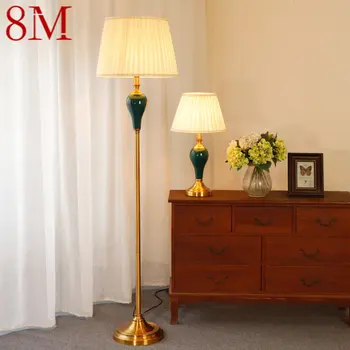 Современный керамический торшер длиной 8 м, креативные американские простые стоячие светильники, светодиодный декор для дома, гостиной, спальни, кабинета