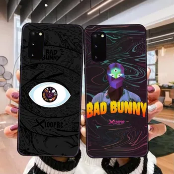 Умный Чехол для мобильного Телефона Bad Bunny Realme GT 2 9i 8i 7i Pro X50 X2 C35 C21 C20 C11 C3, Черный Мягкий Чехол Для Телефона Funda