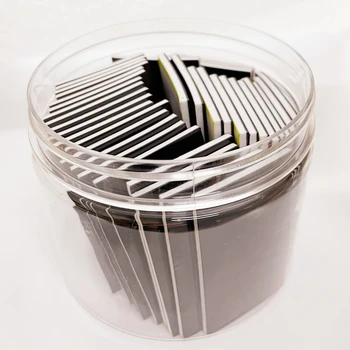 36ШТ 53x30 мм Стираемые магнитные этикетки, карточки / Магнитные именные бирки, многоразовая наклейка на магните с обратной стороны для доски или холодильника