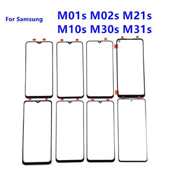 Сенсорный Экран Для Samsung Galaxy M01s M02s M21s M10s M30s M31s ЖК-Дисплей Внешний Передний Стеклянный Объектив Для Ремонта Телефона