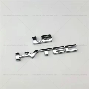 1X 3D 1.8 VTEC 1.8 iVTEC Металлическая Эмблема Значок Наклейки Автомобильная Наклейка для Honda 1.8 i-VTEC Civic