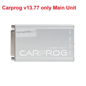 Основной Блок Для Чип-тюнинга Carprog V13.77 ECU Онлайн-Программатор Car Prog 13.77 Бесплатный Кейген Для Инструментов для ремонта Радио IMMO с подушками безопасности