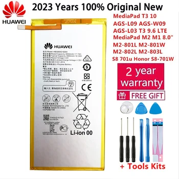 100% Оригинальный Новый Аккумулятор 4800 мАч Для Huawei MediaPad T3 8,0 