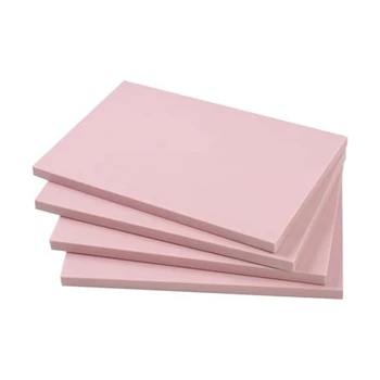 Набор для изготовления штампов из розовой резины размером 15 х 10 см с гравировкой на линолеуме, состоящий из 4 предметов, прочный, простой в использовании.