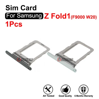 Для Samsung Galaxy Z Fold1 F9000 W20 Sim-Лоток Слот Для Держателя SIM-карты Ремонт Запасных Частей