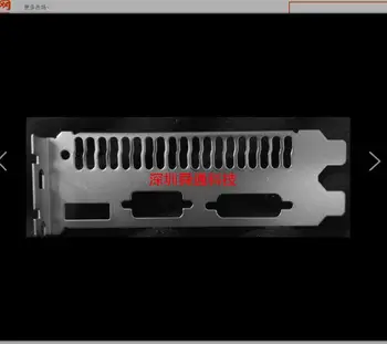 Экран Ввода-вывода Задняя пластина BackPlates Кронштейн-обманка Из Нержавеющей Стали Для GeForce GTX GTX750Ti 2G
