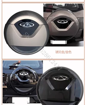 Для Chery Tigo/Tigo 3 2014 2015 2016 2017 ~ 2020 высококачественная ABS Крышка Запасного Колеса Пластиковая Крышка Запасного колеса Автомобильные Аксессуары