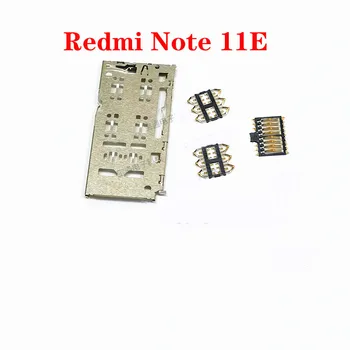 для Xiaomi Redmi Note 11e, разъем для чтения SIM-карт, держатель, гнездо для лотка