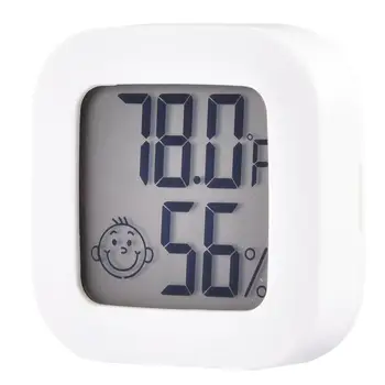 Датчик влажности, Умный беспроводной термометр, интуитивно понятные маленькие выражения, монитор температуры и влажности, Комната, офис