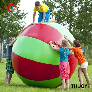 гигантский надувной супербол 1,5 м или 2 м, надувной мяч для катания по траве, детский надувной мяч для хомяка