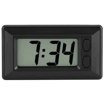 Портативные часы, ЖК-цифровой настольный приборная панель автомобиля, настольные электронные часы, дата, время, календарь, дисплей приборной панели