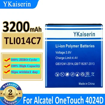 YKaiserin Новый Аккумулятор TLi014C7 Для Alcatel One Touch Pixi First 4024D 4.0 