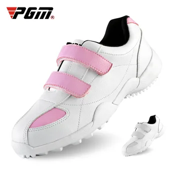 Обувь для гольфа PGM, Женская Спортивная обувь, Кружевная Элегантная Женская Обувь, Водонепроницаемая Нескользящая Обувь