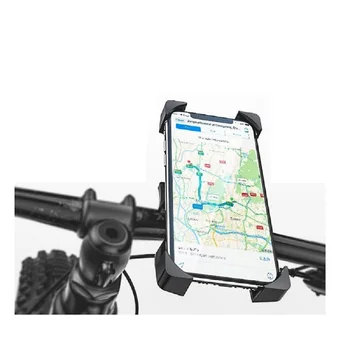 для Oppo Find X5 Lite (2022) Автоматическая поддержка рулей для велосипедов и мотоциклов - Черный