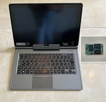 2024 Прочный для ноутбука Toshiba V714 Диагностический ноутбук i5 4G RAM для Alldata Star C4 C5 Диагностический инструмент