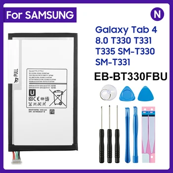 Для Samsung 4450 мАч EB-BT330FBU EB-BT330FBE Сменный аккумулятор Для Samsung Galaxy Tab 4 8,0 T330 T331 T335 SM-T330 SM-T331
