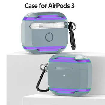 Высококачественный Чехол для AirPods 3 2021 Drop Protective Новый Модный Чехол для AirPods 3-го поколения с Bluetooth-наушниками