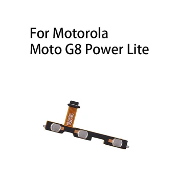 Клавиша включения-выключения звука, кнопка регулировки громкости, гибкий кабель для Motorola Moto G8 Power Lite
