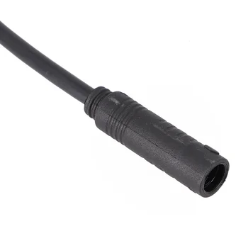 Высококачественный и простой в использовании моторный кабель, черный, 60 см, 9-контактный разъем Julet для удлинителя двигателя для электровелосипеда