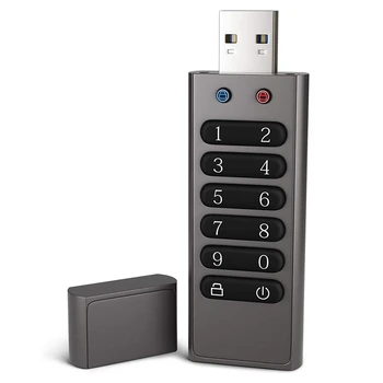 Защищенный USB-Накопитель, Volkcam 32GB Зашифрованный USB-Накопитель Аппаратный Пароль Memory Stick С Клавиатурой U Disk Flash