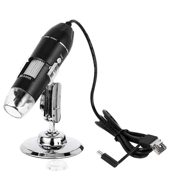 1600-кратная камера для цифрового микроскопа USB, совместимая с Window 7/8/10, ручной USB-микроскоп